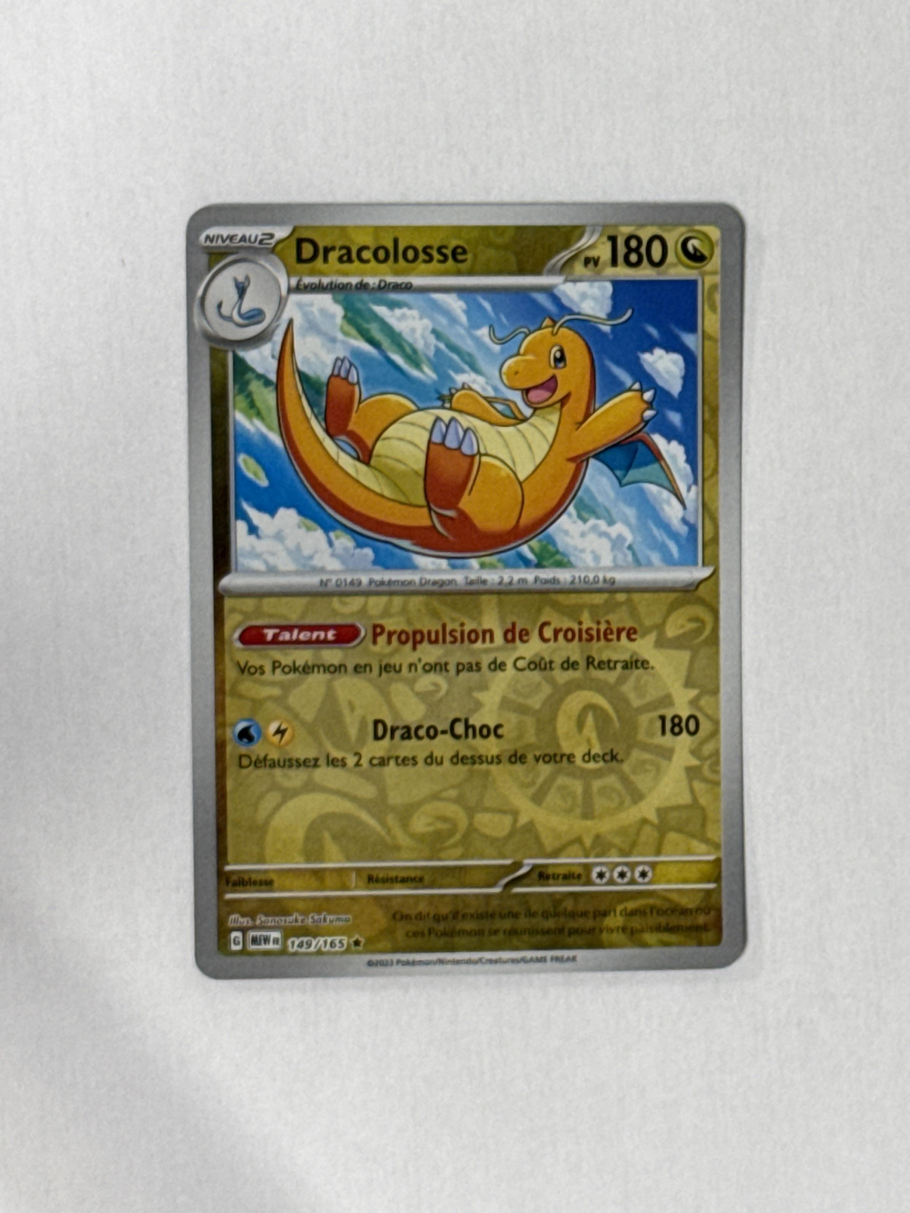 Carte Pokémon Dracolosse  149/165 -  Harmonie des Esprits