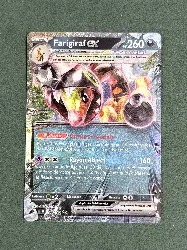 carte pokémon ex farigiraf 108/162