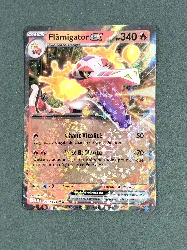 carte pokémon ex flamigator 037/193