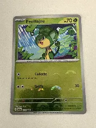 carte pokémon feuillajou - pokéball