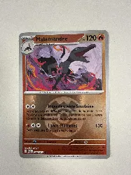 carte pokémon - malamandre - pokéball