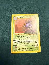 carte pokémon ortide 37/64 set de base 1ère édition
