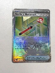 carte pokémon perche à motismart 127/131 - pokéball