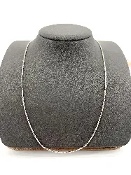 chaîne en argent maille vénitienne l51cm argent 925 millième (22 ct) 4,10g