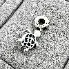 charm pandora pendant tortue de mer en verre de murano argent 925 millième (22 ct) 2,43g