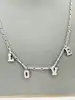collier argent avec pendentif love l41/44cm argent 925 millième (22 ct) 5,06g