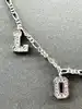 collier argent avec pendentif love l41/44cm argent 925 millième (22 ct) 5,06g
