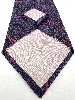 cravate en soie alain figaret ton violet à motif paisley