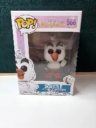 figurine disney - la petite sirène - scuttle with fork pop 10cm