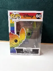 figurine funko! pop - disney - it gets better project n°1045 - stitch - arc-en-ciel (56582)