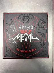 jeu de société boite apéro quiz métal