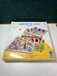 jeu de société coffret de jeu 3 en 1
