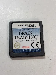 jeu ds brain age : programme d'entraînement cérébral du professeur kawashima : quel âge a votre cerveau ?