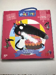 jeu le loup qui fêtait son anniversaire - avec 2 puzzles de 25 pièces
