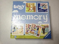 jeu memory ravensburger - jeu éducatif - grand memory® - bluey - un premier jeu éducatif mêlant observation, association et mémori