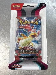 livre booster 10 cartes pokémeon - ecarlate et violet - blister flammes obsidiennes ev03 🇫🇷 (asmodée)
