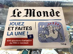 livre jeu le monde - 600 questions d'actualité de 1944 à nos jours