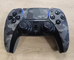 manette sans fil sony dualsense grey camo v3 ps5 et pc