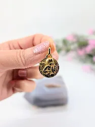 pendentif médaillon ange or 750 millième (18 ct) 2,71g