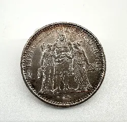 pièce 10 francs 1965 argent 900 millième 25g