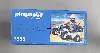 playmobil city action 3655 - policier / quad