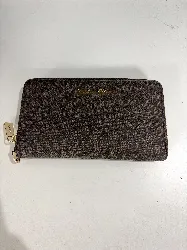 portefeuille michael kors en cuir monogramme