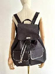 sac à dos burberry fragrance en nylon marron