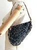 sac dior saddle en toile denim vintage