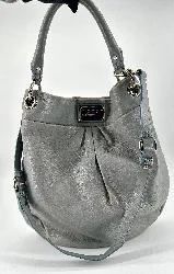 sac marc by marc jacobs too hot to handle en cuir bleu