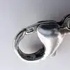 thomas sabo bracelet en cuir tressé marron argent 925 millième (22 ct) 7,35g