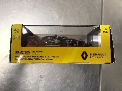 voiture 1/43 radio commandé renault rs19 rc - noir