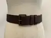 ceinture femme louis vuitton en cuir marron avec boucle ardillon taille 36