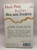 livre hans peter richter mon ami frédéric