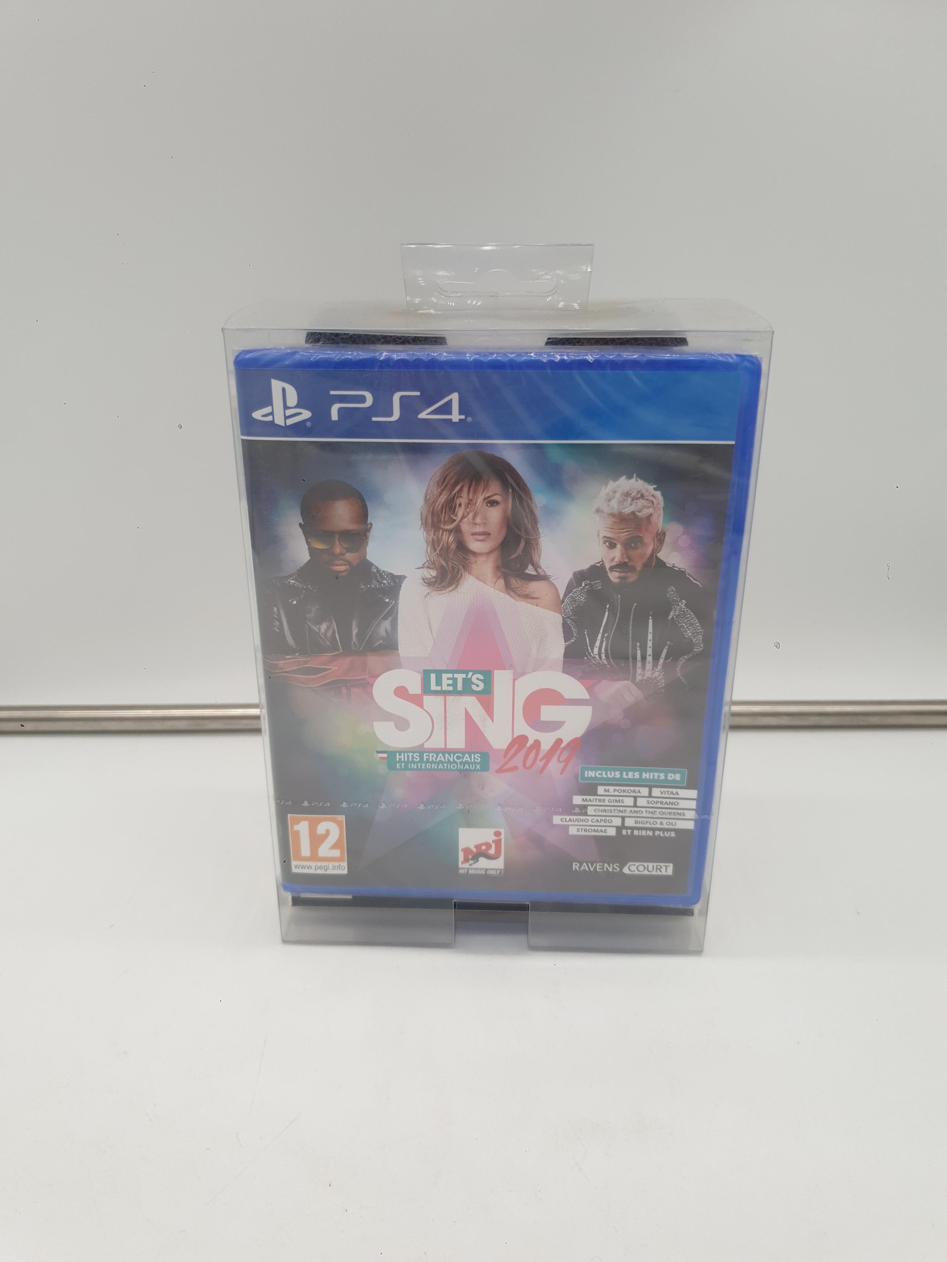 Jeu Ps4 Jeux Let's Sing 2019 Hits Français Et Internationaux 2 Micros