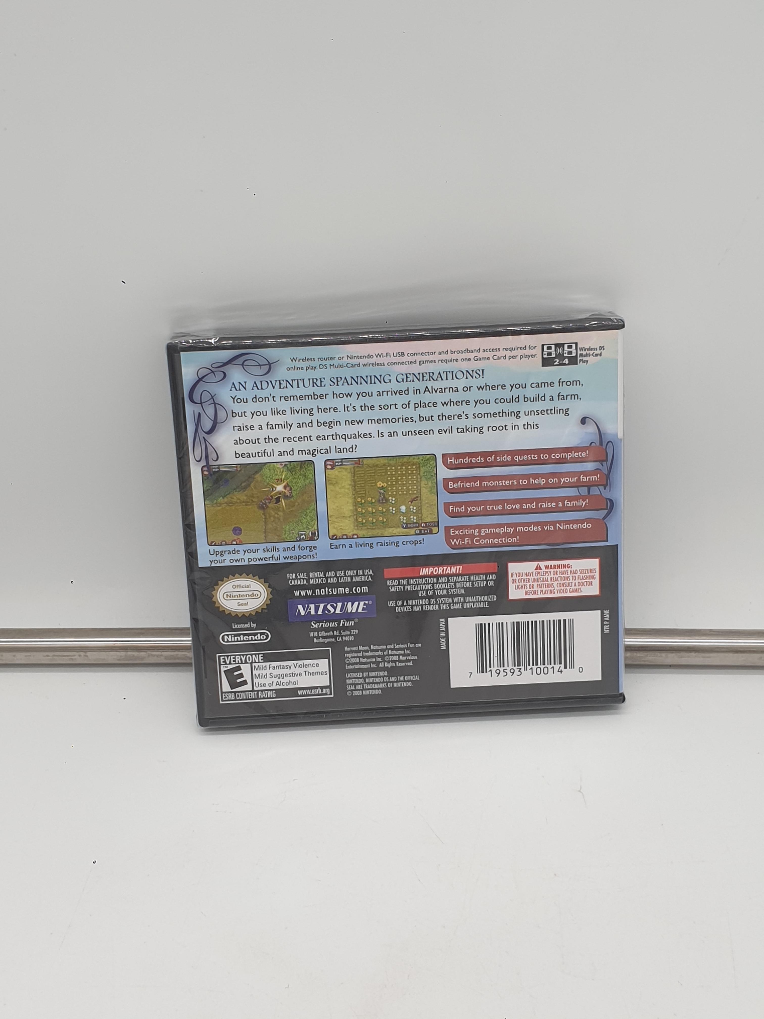 Jeu DS Rune Factory 2 A Fantasy Harvest Moon Game DS [import allemand]