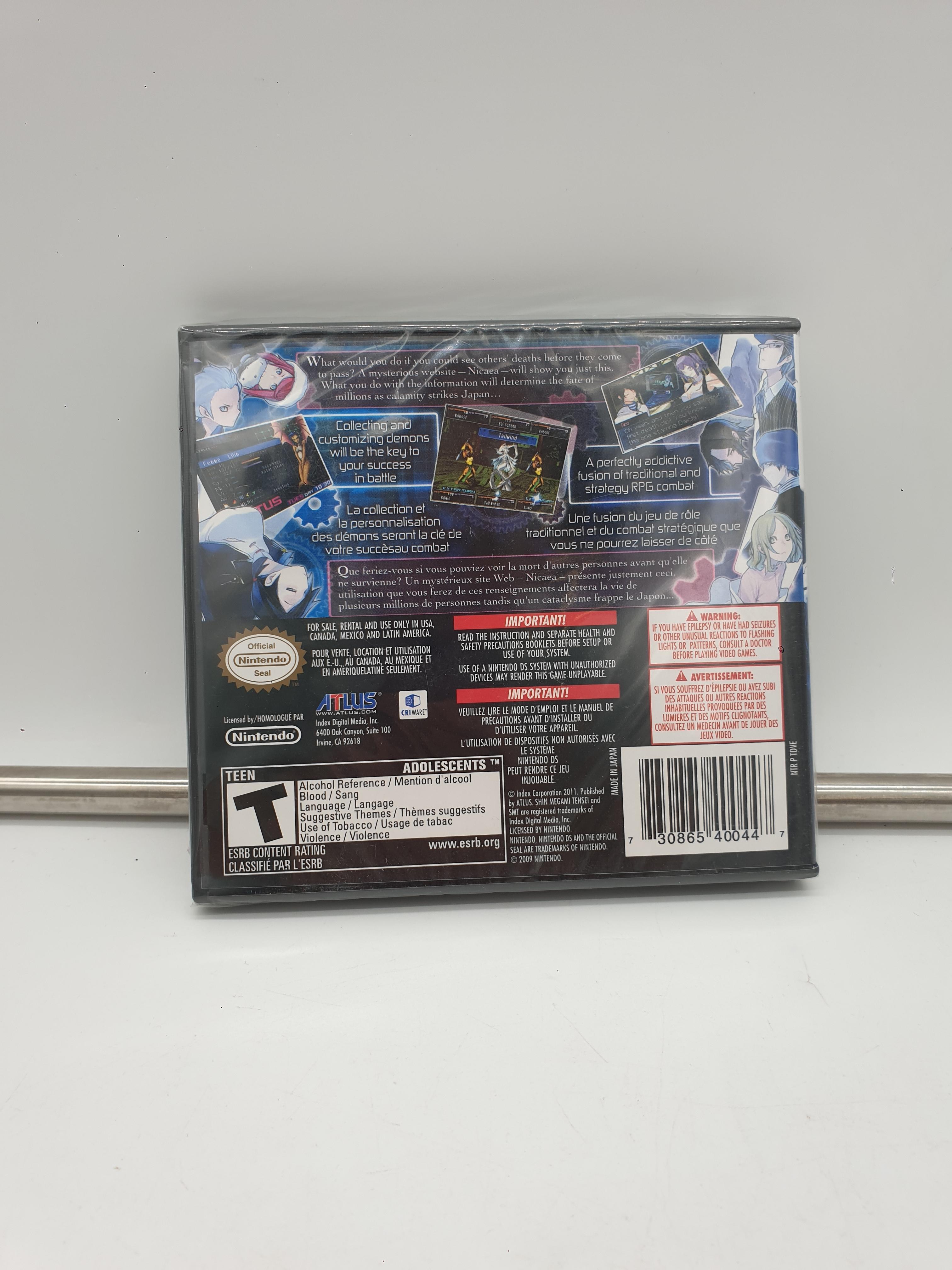 Jeu DS Shin Megami Tensei Devil Survivor 2 Nintendo DS