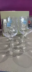 lot de 6 verres cristal de sevre