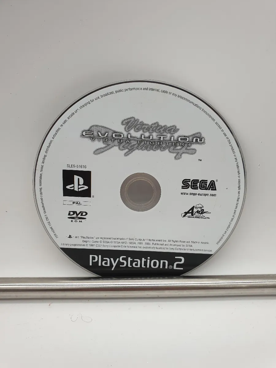 Jeu Playstation 2 Virtua Fighter 4 - Version Française PAL - Très Bon état (micro-rayures)
