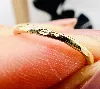 bague ruban en or ornée d'une améthyste or 750 millième (18 ct) 1,67g