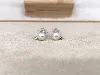 boucles d'oreilles swarovski perles et strass