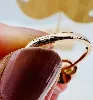 bague or motif feuille surmontée d'une perle de culture or 750 millième (18 ct) 2,83g