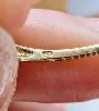 bague 2 ors centrée d'une perle de culture épaulée de 4 petits diamants or 750 millième (18 ct) 2,29g