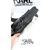 karl lagerfeld x cara delevingne en nylon noir sac à la bandoulière à poches multiples