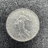 pièce d'argent 5 francs semeuse 1962 argent 900 millième 12,01