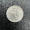 pièce d'argent 5 francs semeuse 1963 argent 900 millième 12,03g
