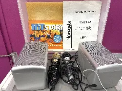 kit ampli + micros + enceintes karaoke remaster km210a