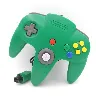 manette filaire nintendo n64 verte (import japonais