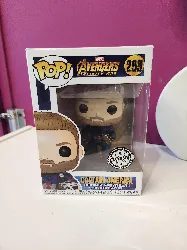 figurine funko! pop - marvel avengers infinity war - captain america - walmart exclusive - 299