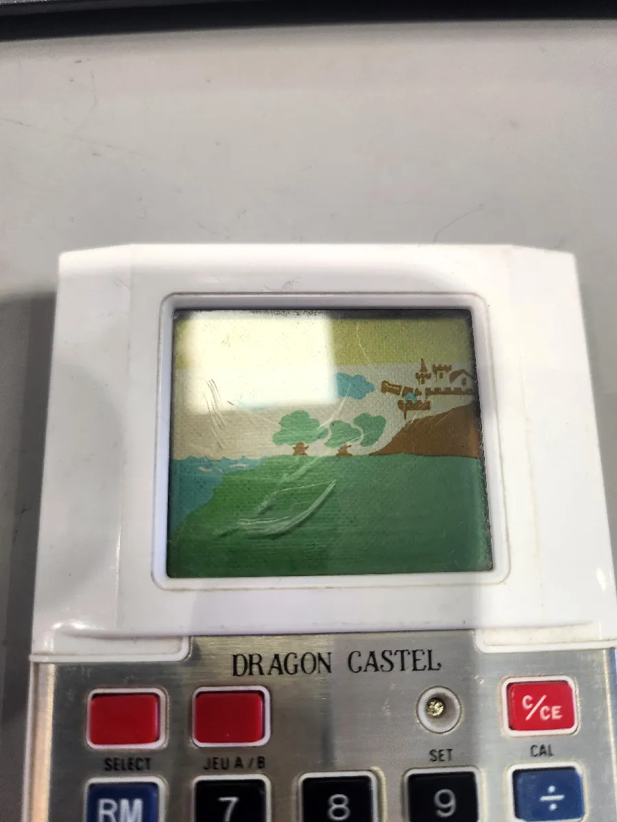 Jeu Électronique LUDOTRONIC DRAGON CASTEL Tini-Arcade TBE RARE Rétrogaming - Consoles