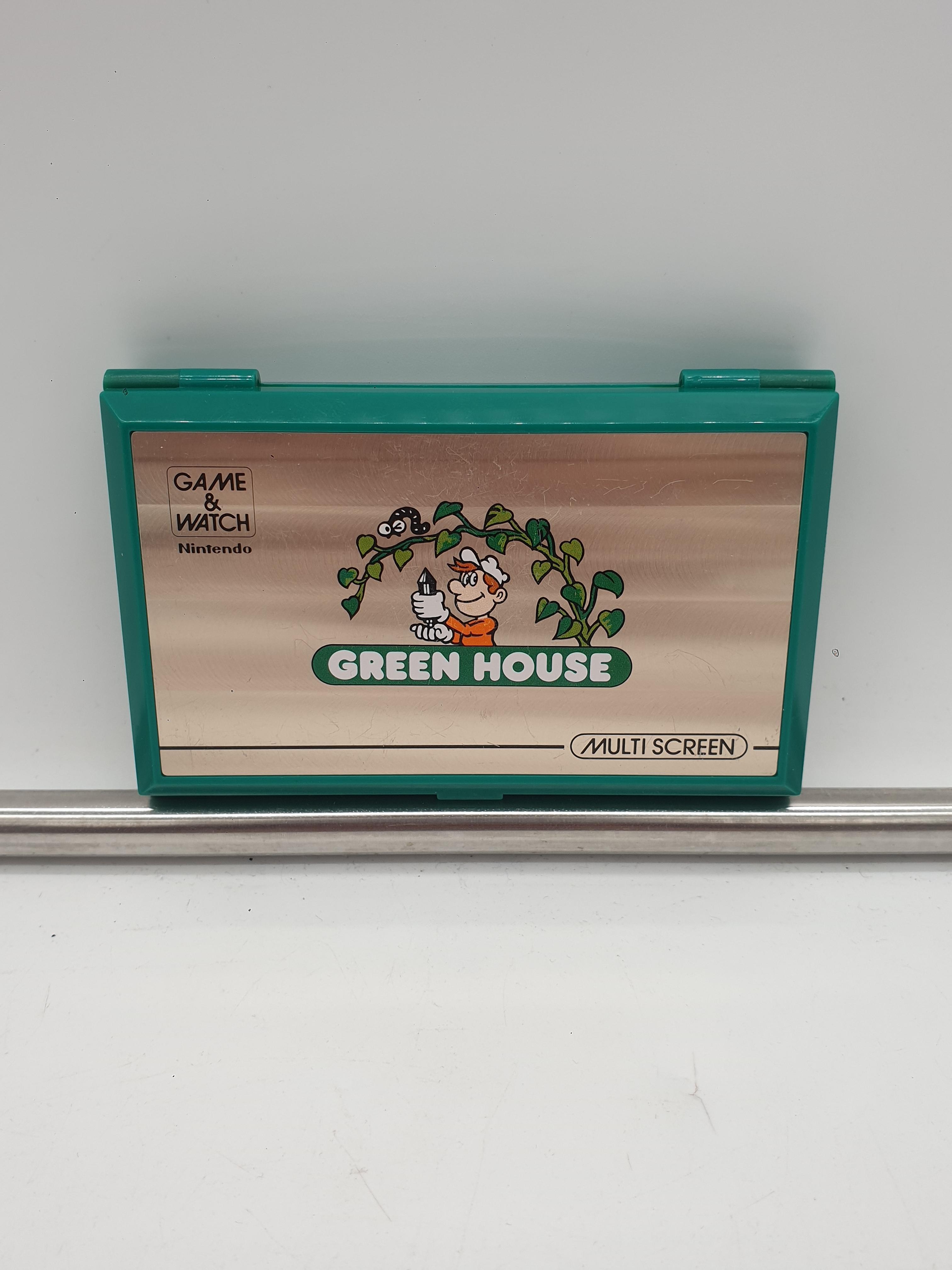 Console Nintendo Game & Watch Green House Gh-54 